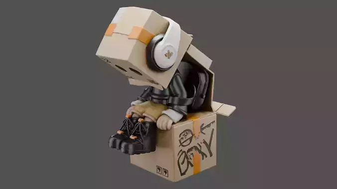 Boxy Beats 3D model