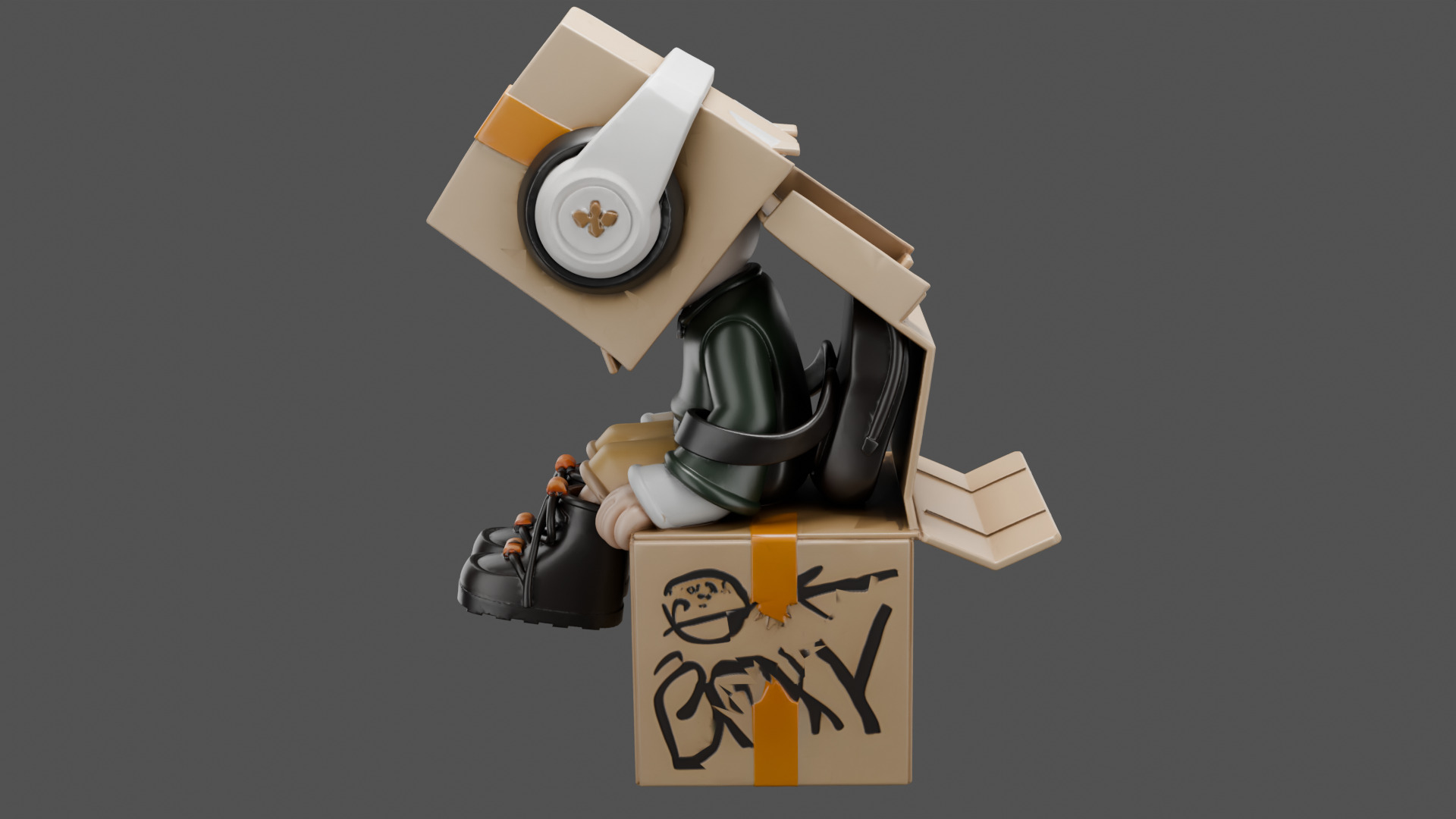 Boxy Beats 3D model_6