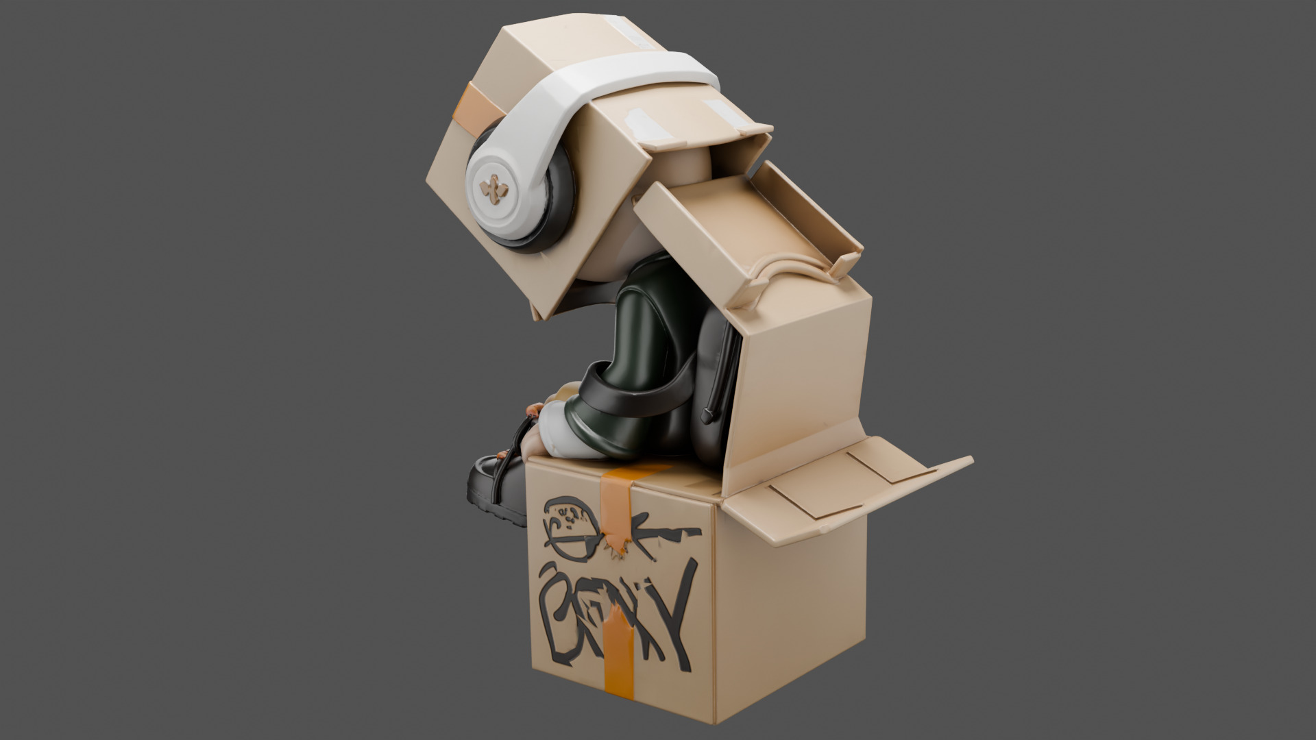 Boxy Beats 3D model_5