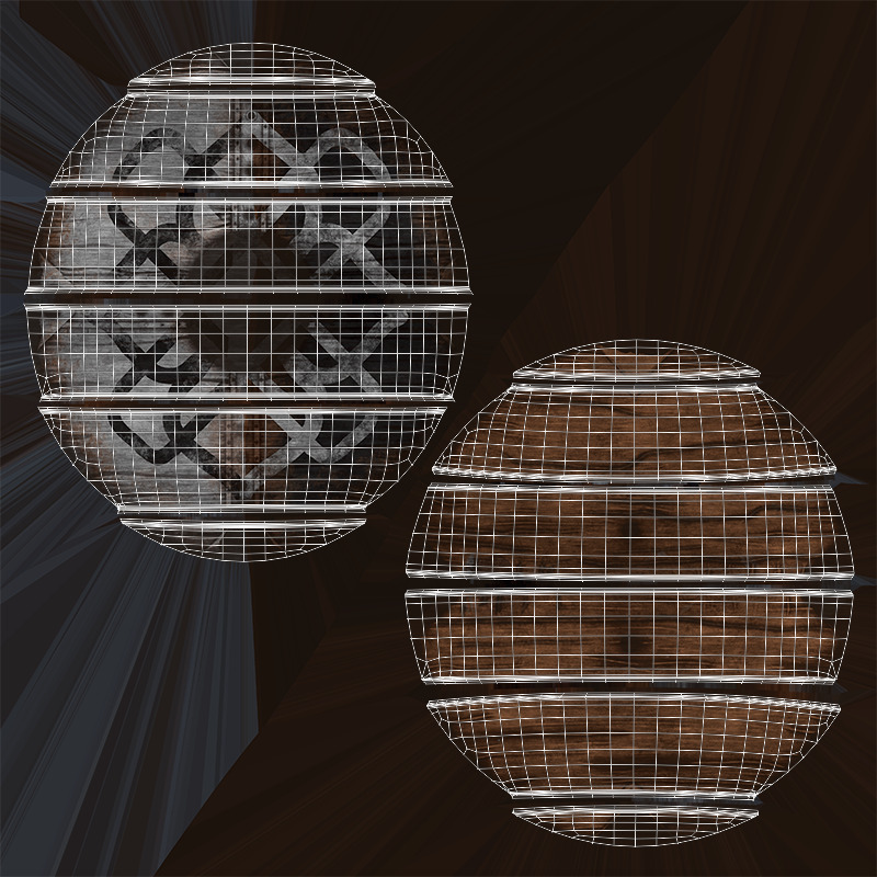 Viking Shield Design 02 3D model_10