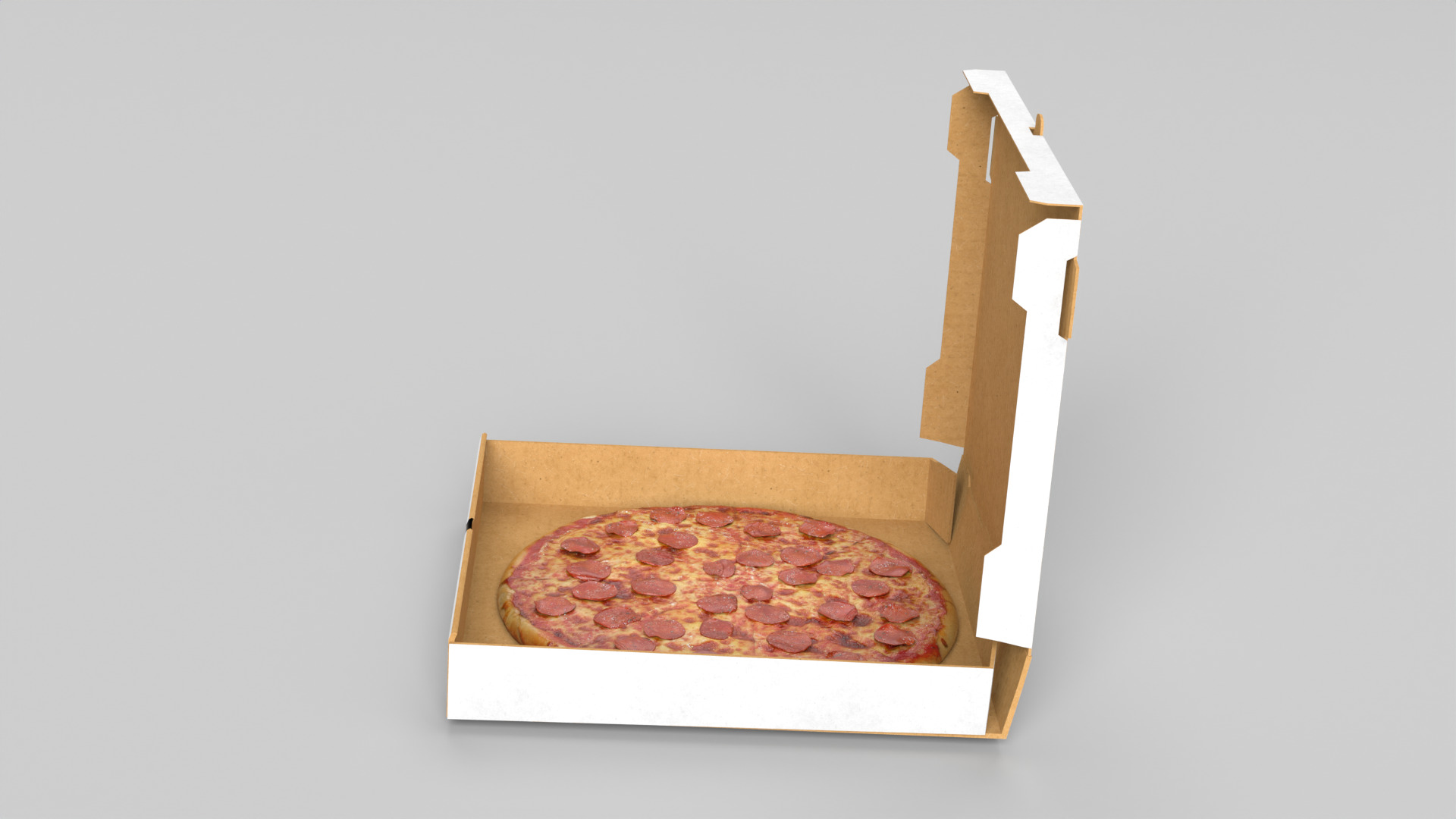 Pizza in a Box 3D model_7