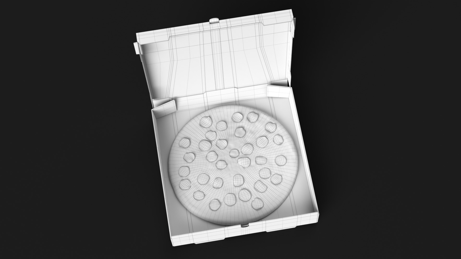Pizza in a Box 3D model_12