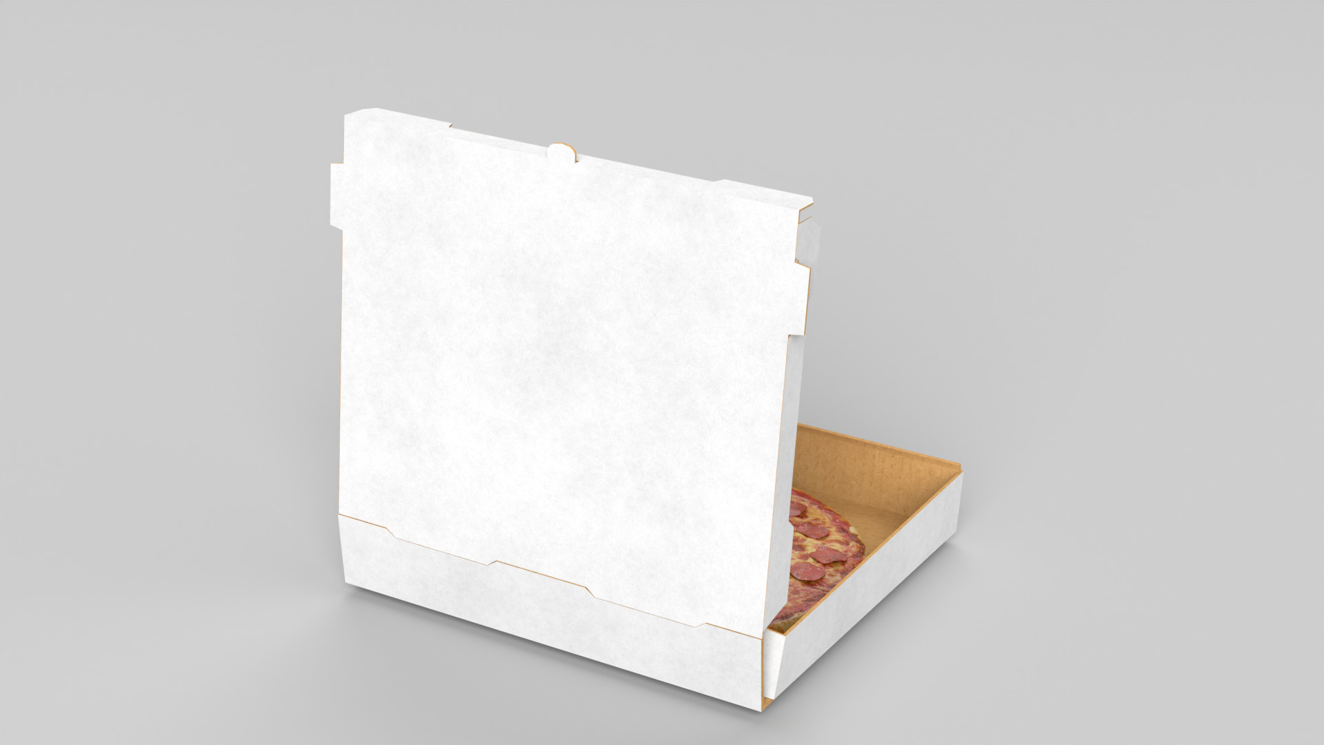Pizza in a Box 3D model_5