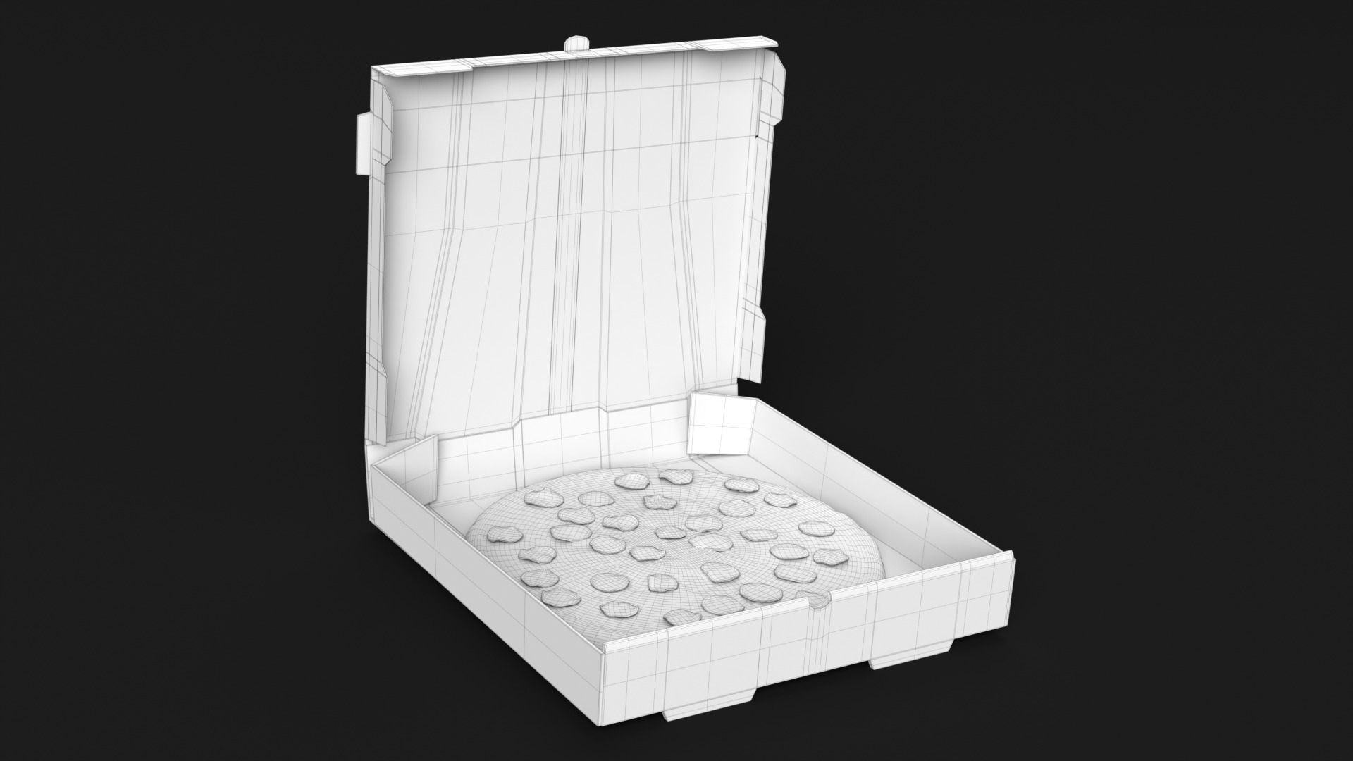 Pizza in a Box 3D model_11