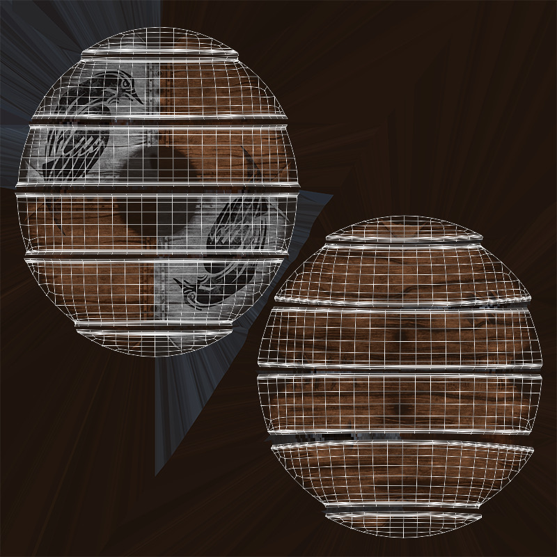 Viking Shield Design 03 3D model_10