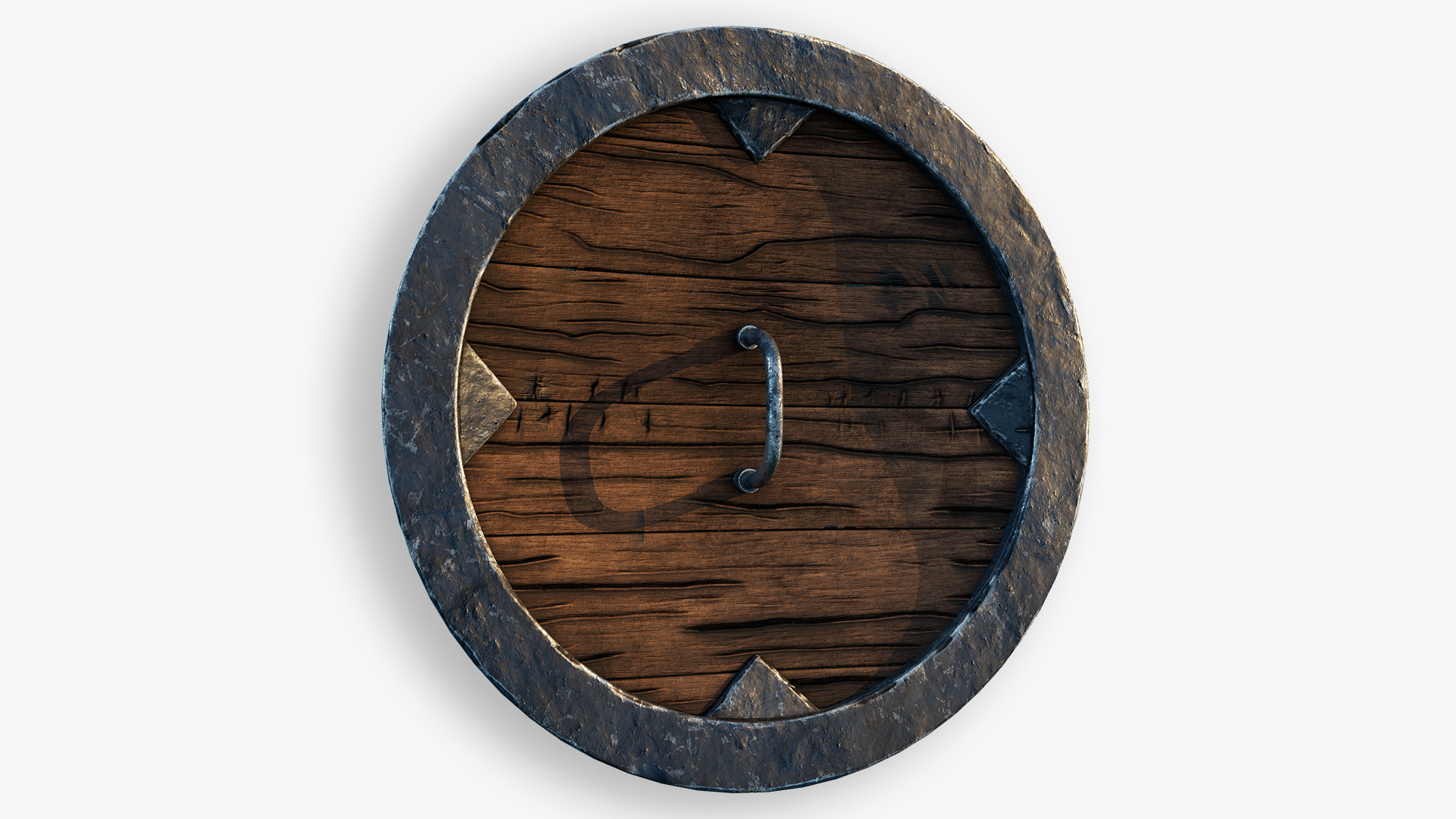 Viking Shield Design 03 3D model_6