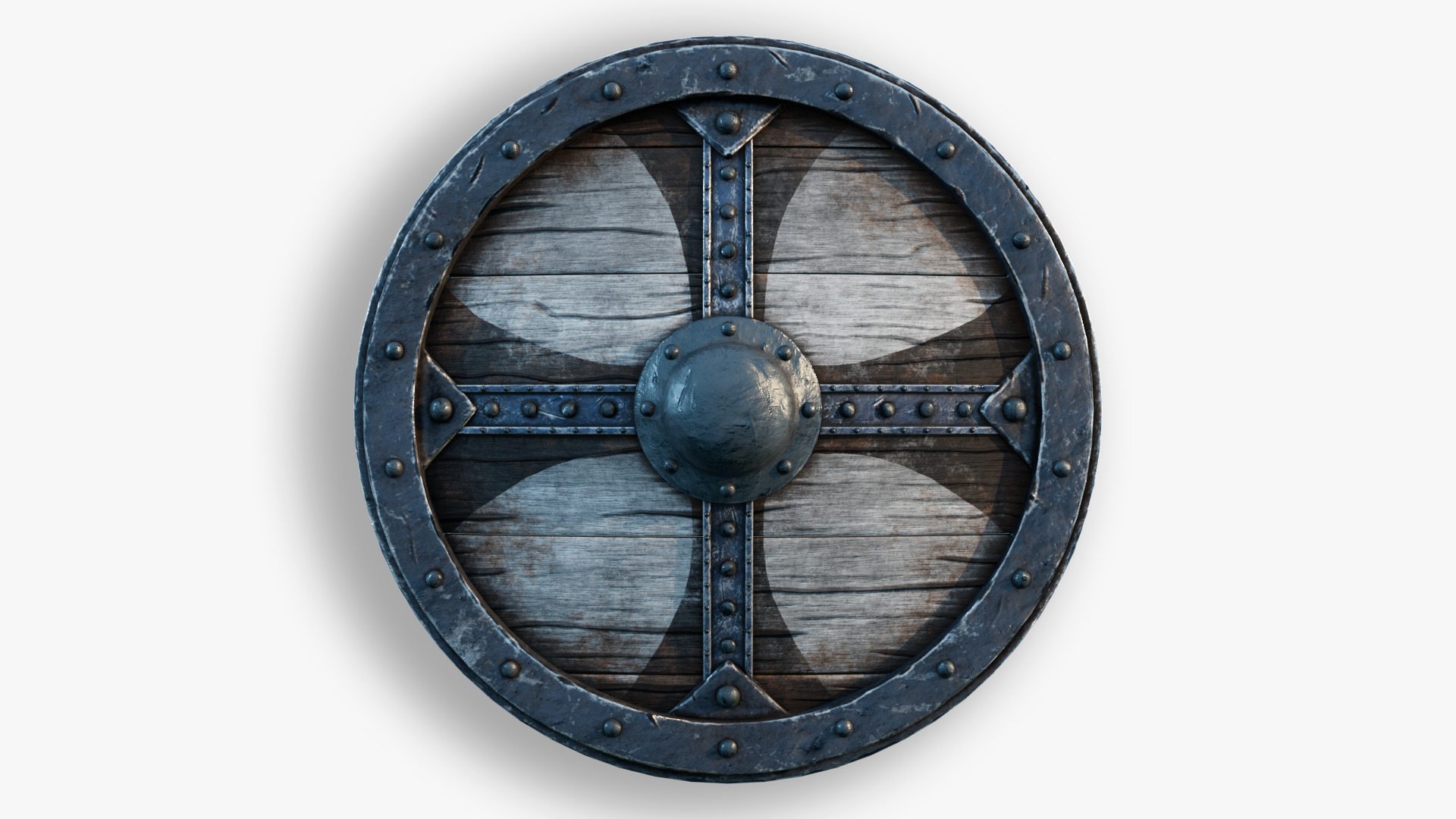 Viking Shield Design 04 3D model 3D model_2