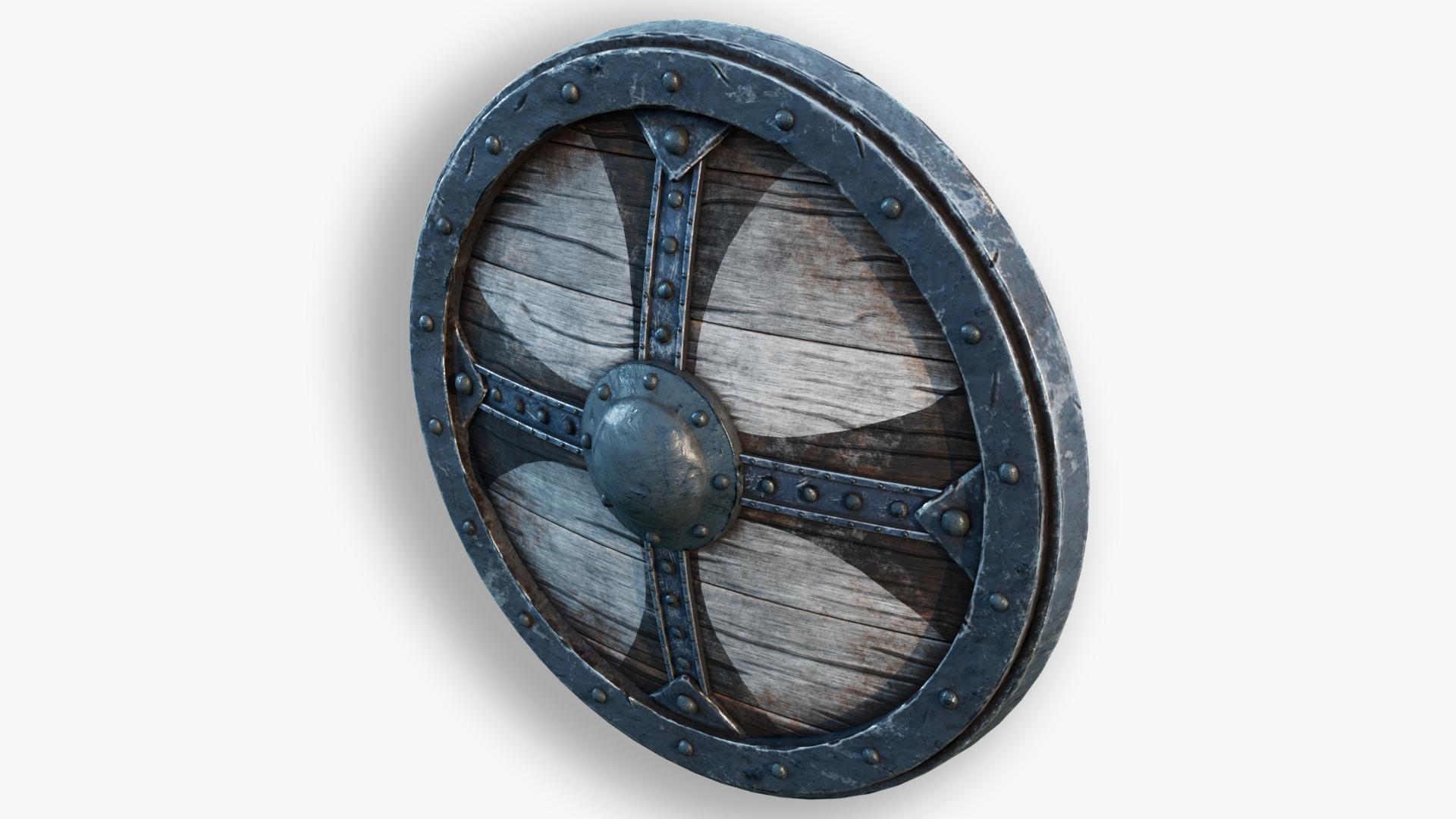 Viking Shield Design 04 3D model 3D model_4