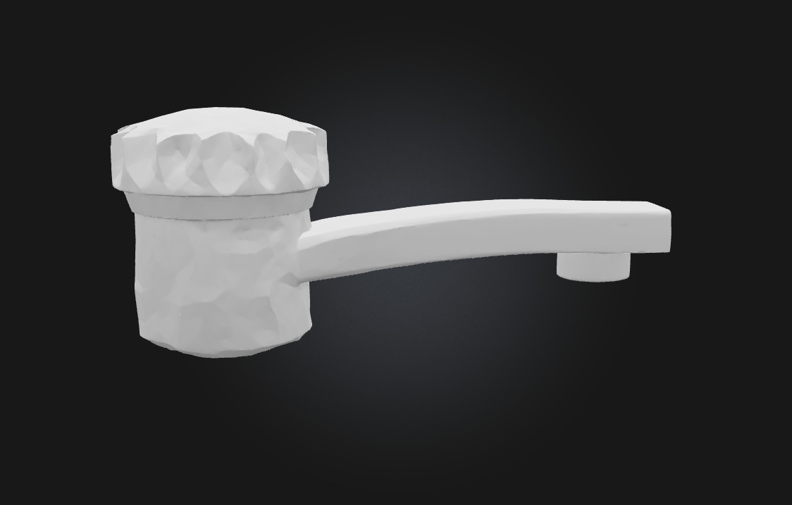 Rusty Faucet Weathered Water  3D model_6