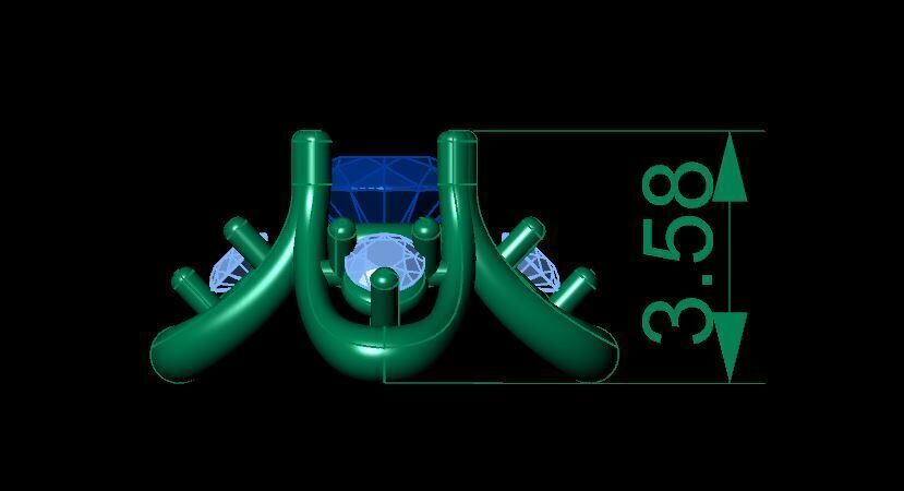 Turkish Nosepin  3D print model_2