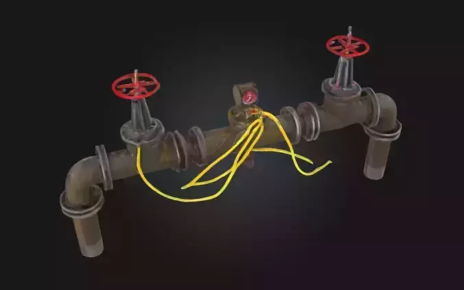 Steampunk Valve Assembly Ornate Mechanical