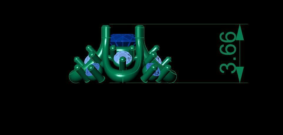 Turkish Nose Pin 3D print model_3