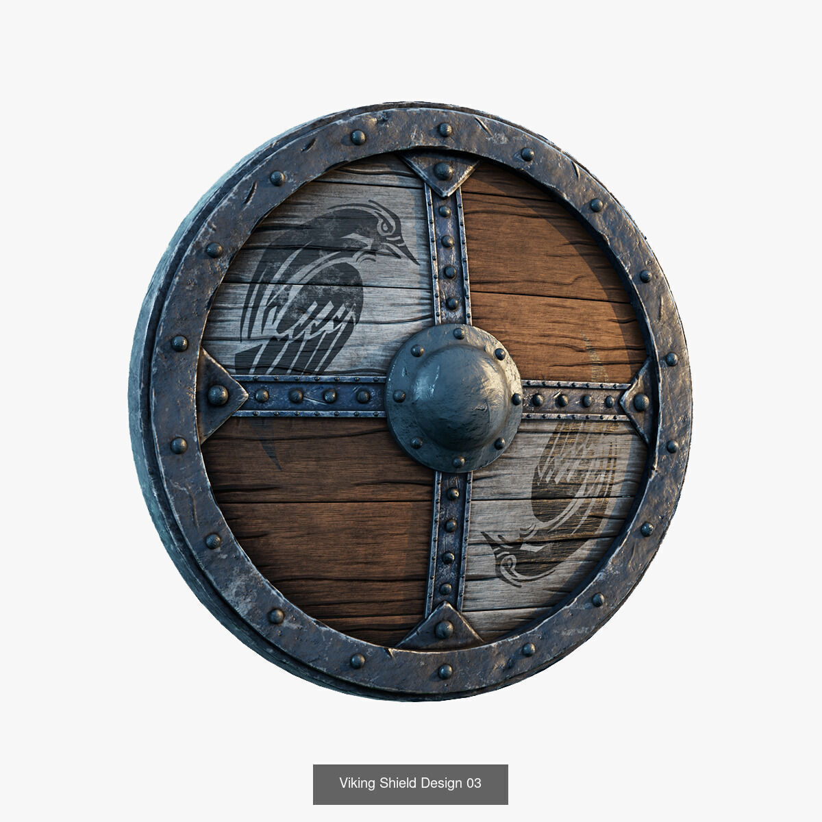 Viking Shield Pack 4 designs collection _3