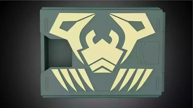 Kamen Rider Scissors Deck 3D print model Kamen Rider Scissors Deck 3D print model