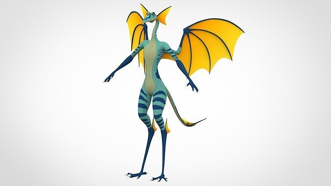 Dragon Danau 3D model