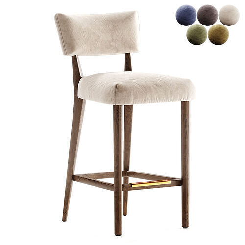 Etienne Stool 3D model