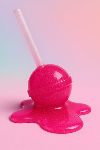 Melt Lollipop toy 3D print model