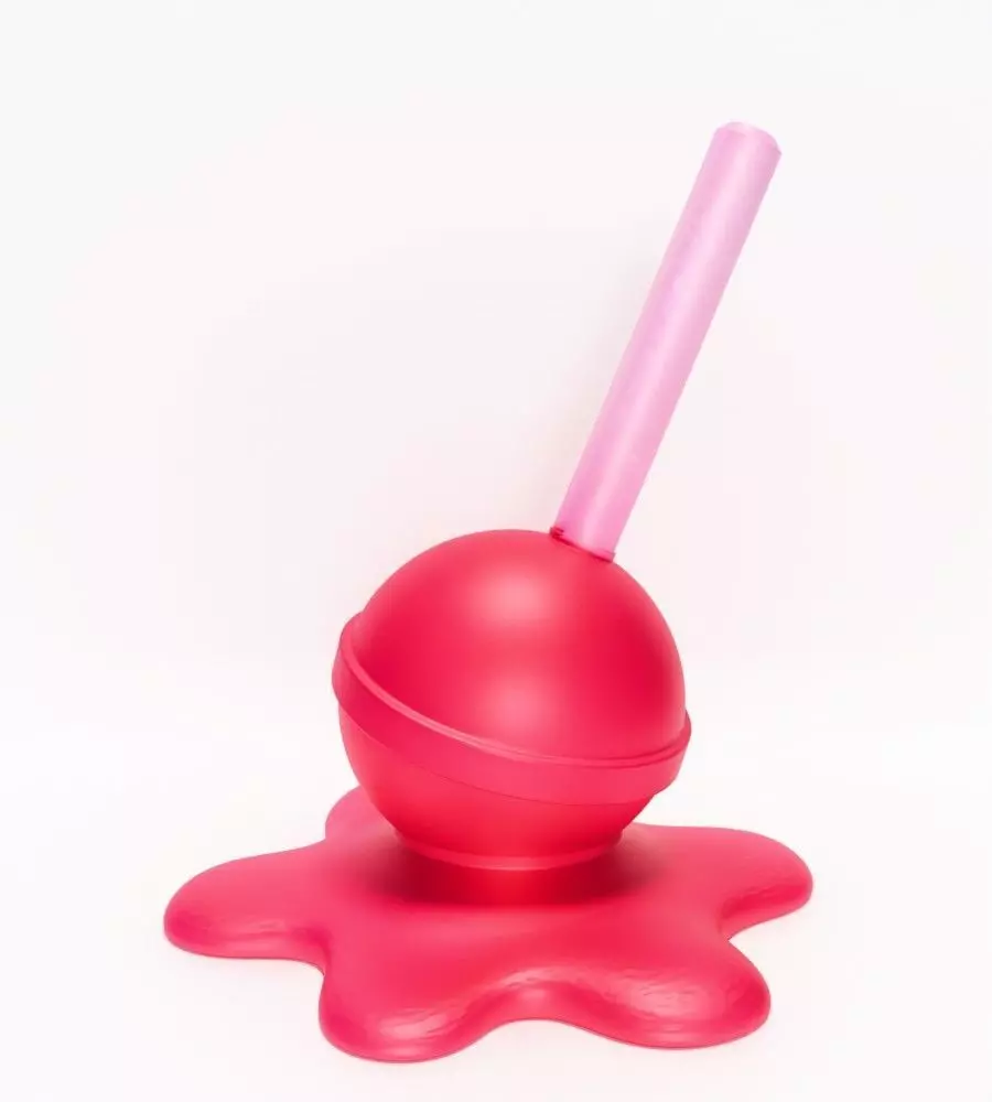 Melt Lollipop toy 3D print model_11