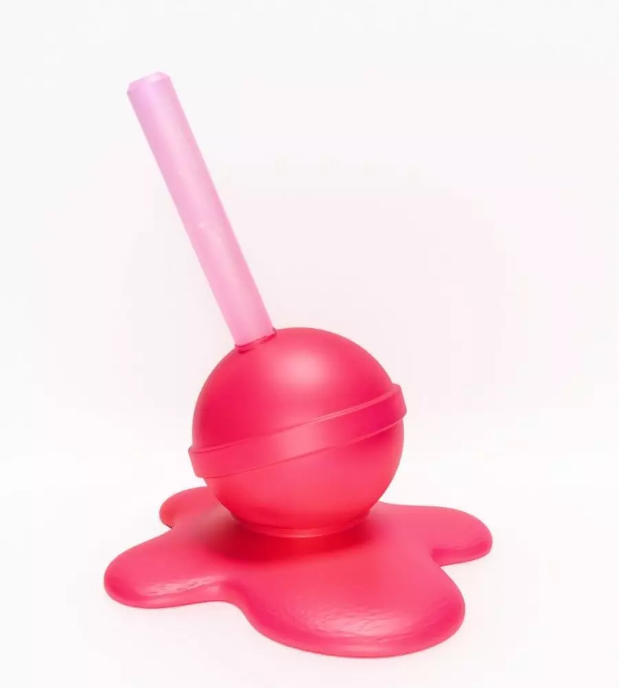 Melt Lollipop toy 3D print model_21