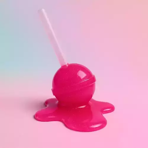 Melt Lollipop toy 3D print model