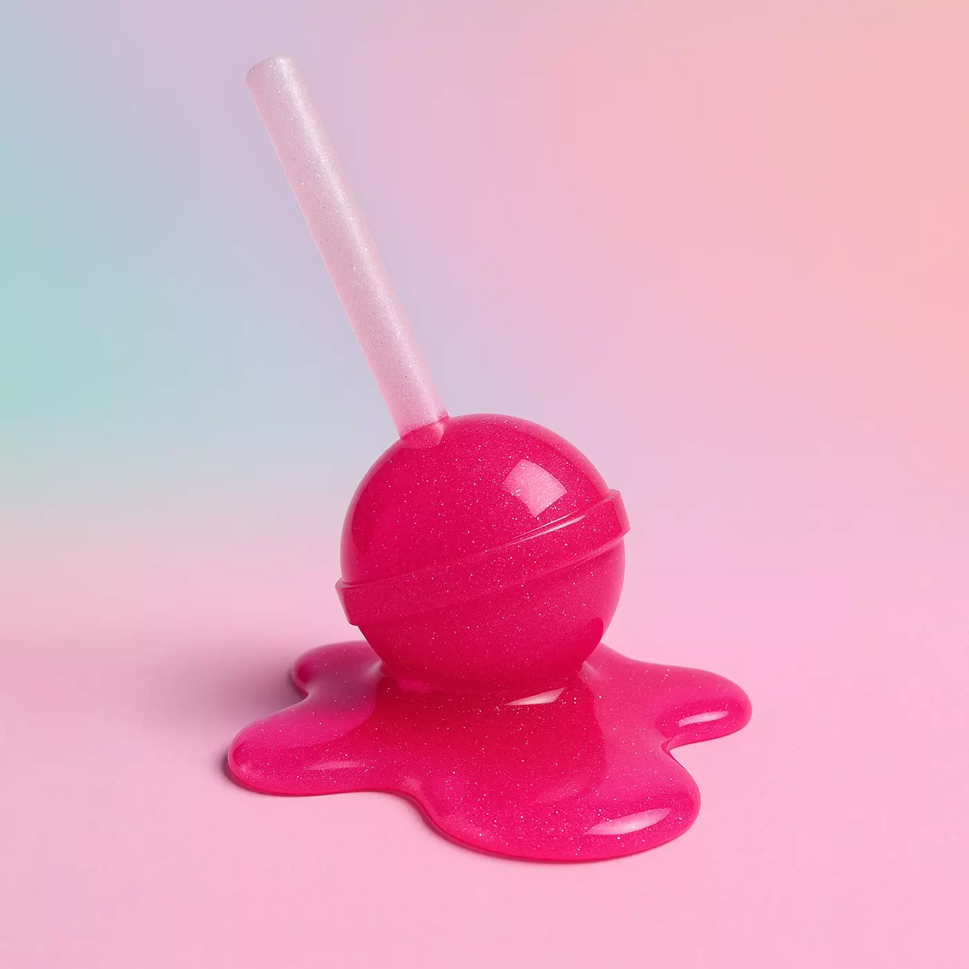 Melt Lollipop toy 3D print model_0
