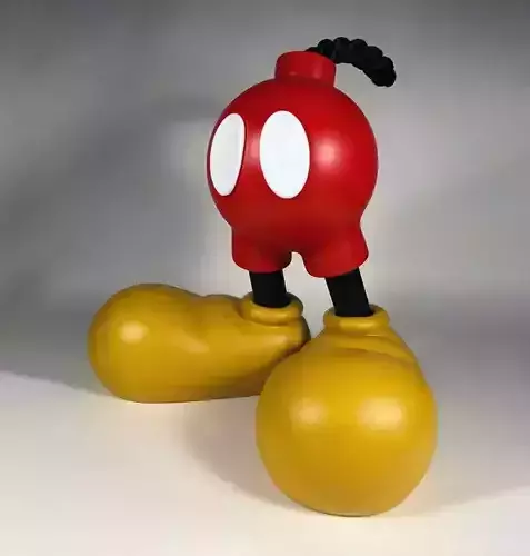 Mickey Bomb toy 3D print model