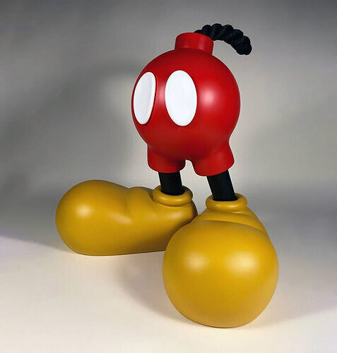 Mickey Bomb toy 3D print model