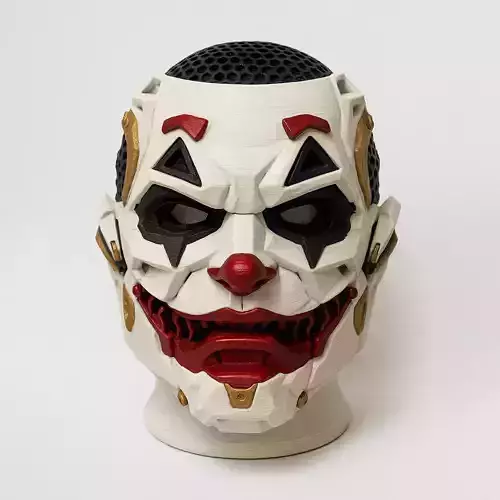 Joker Cyberpunk Bust toy 3D print model