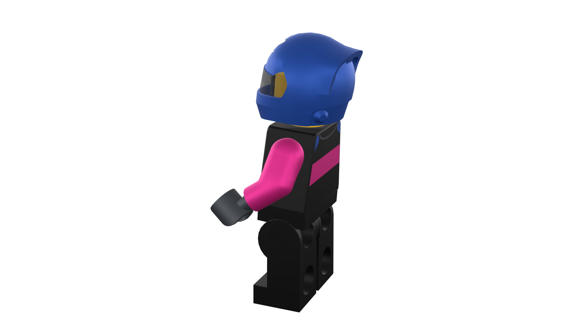 3D print minifigure - BWT Alpine F1 Racer 3D print model_28