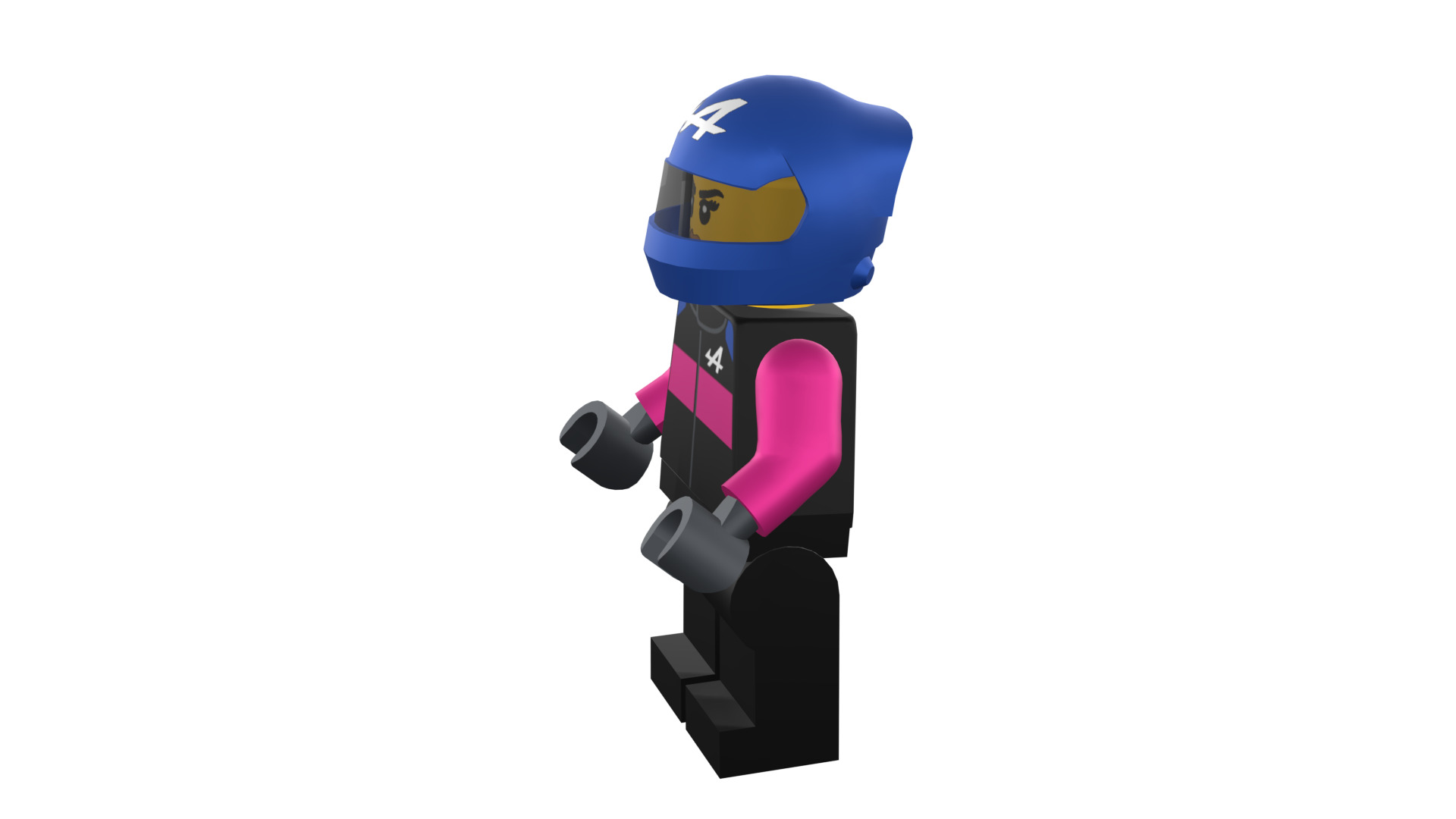 3D print minifigure - BWT Alpine F1 Racer 3D print model_40
