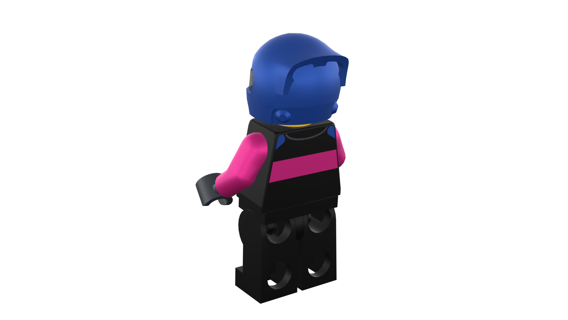 3D print minifigure - BWT Alpine F1 Racer 3D print model_35