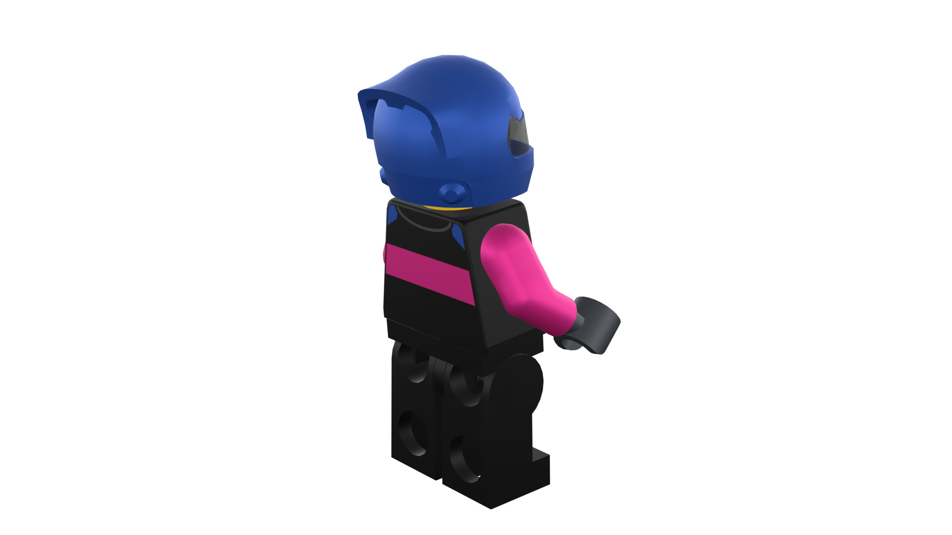 3D print minifigure - BWT Alpine F1 Racer 3D print model_16