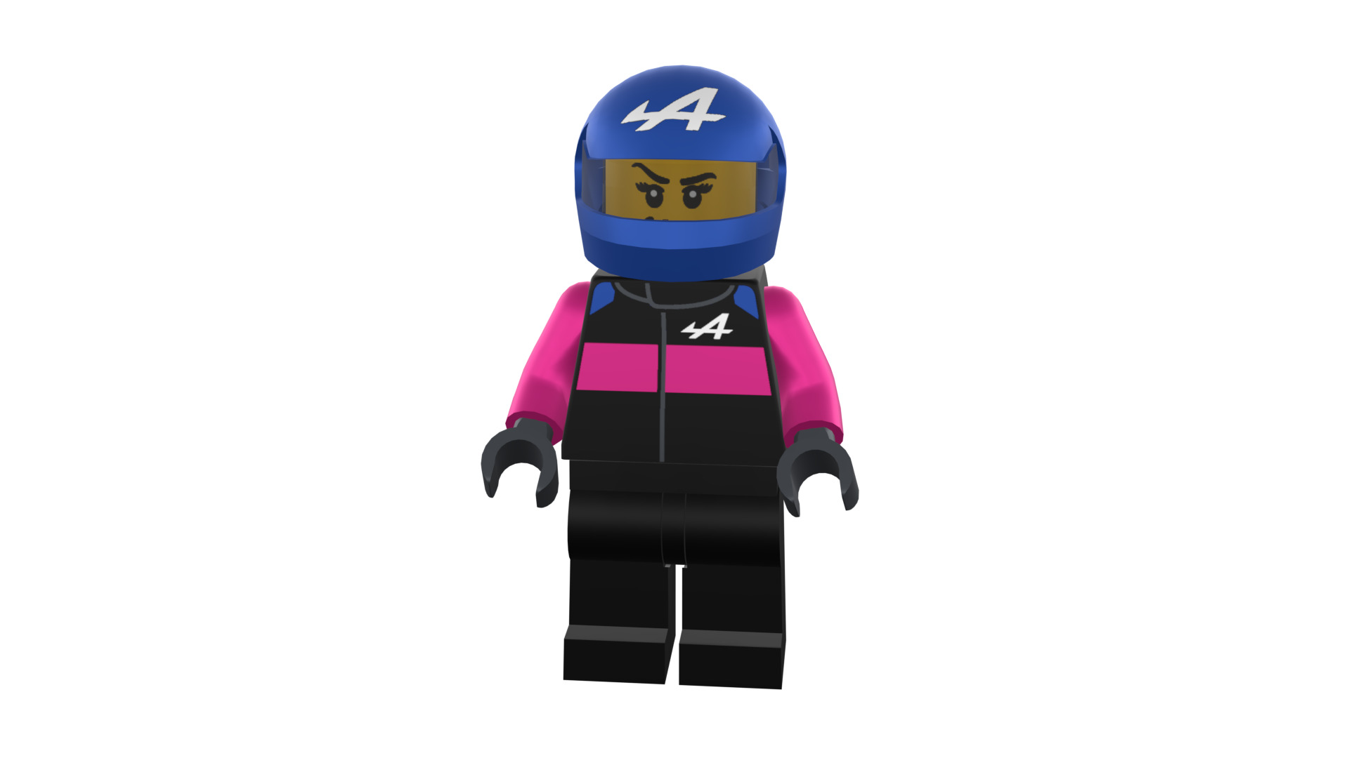 3D print minifigure - BWT Alpine F1 Racer 3D print model_37