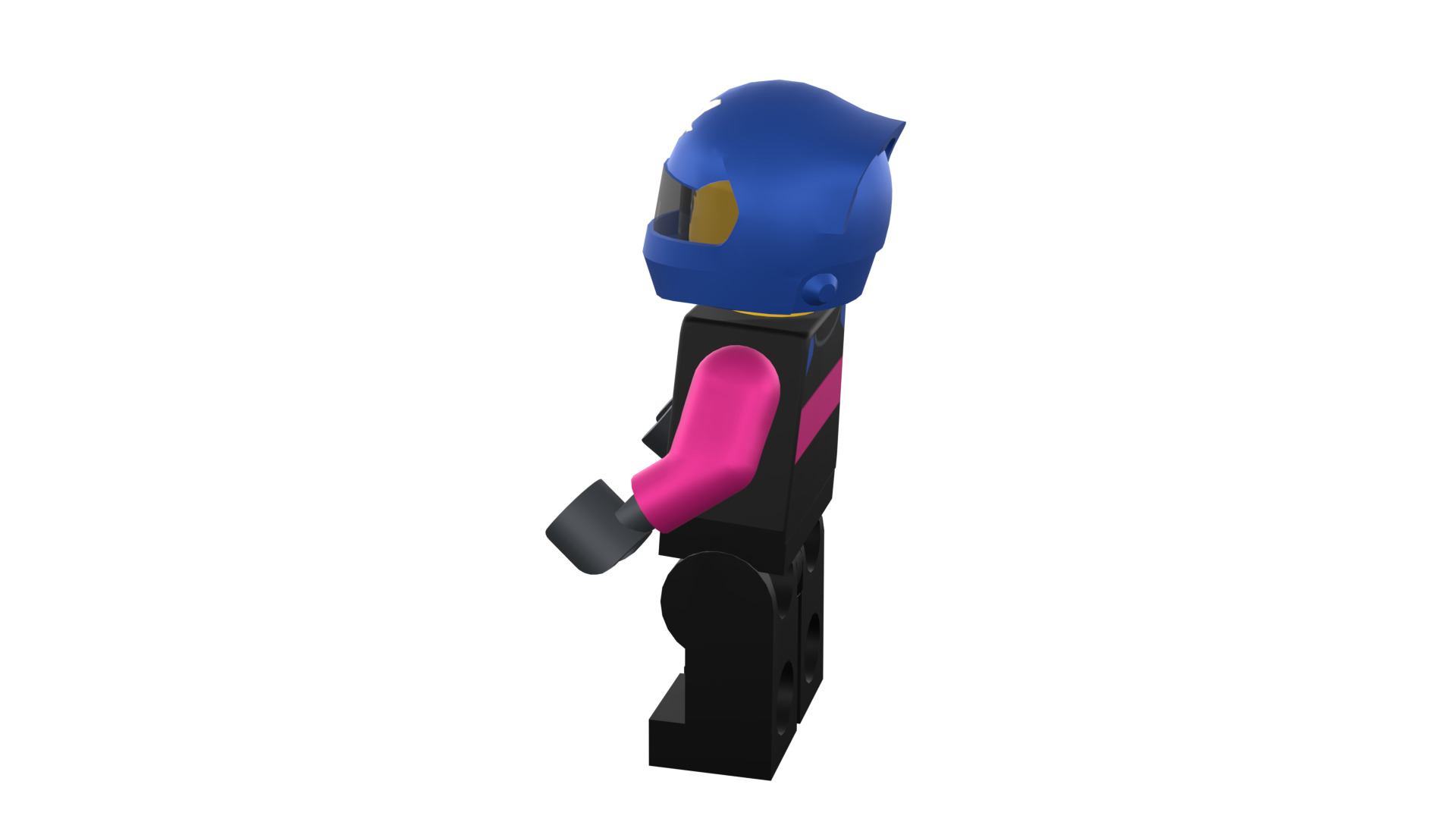 3D print minifigure - BWT Alpine F1 Racer 3D print model_29