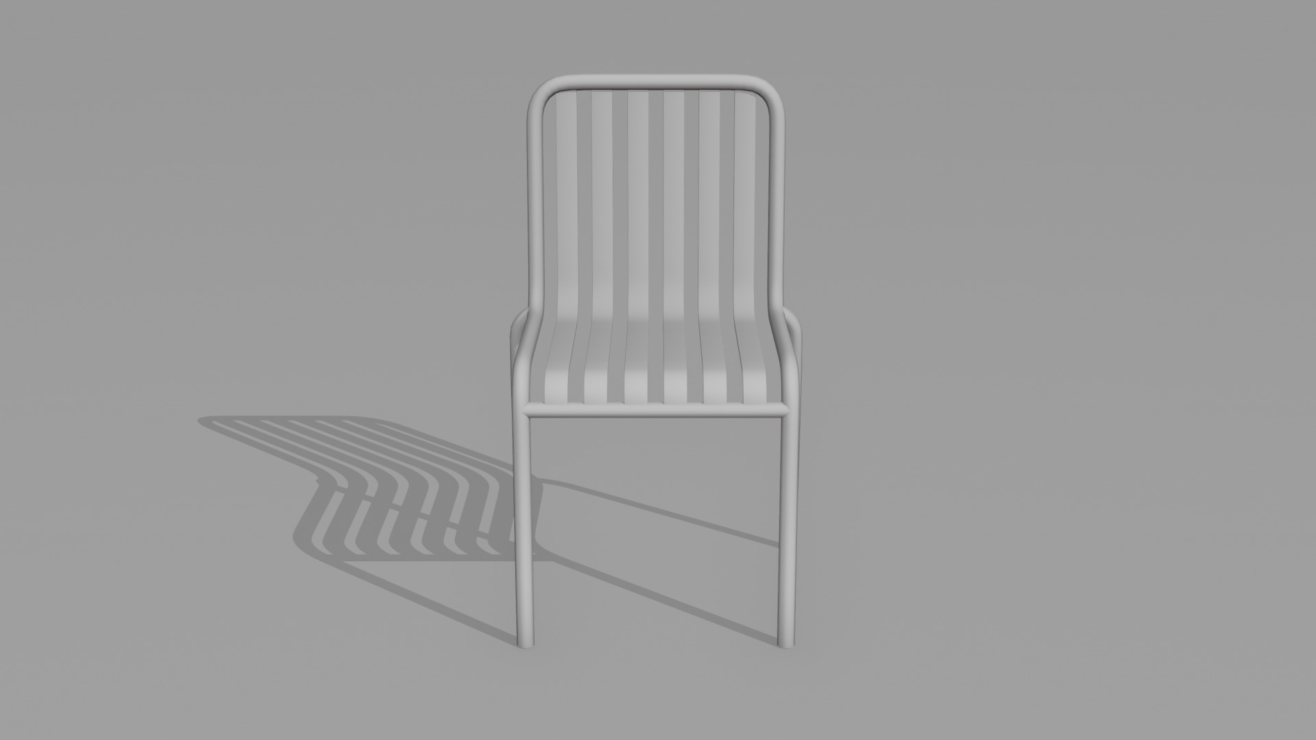 3D Steel Chair Pack - 10 Variants Game-Ready PBR Asset Low-poly 3D model_14