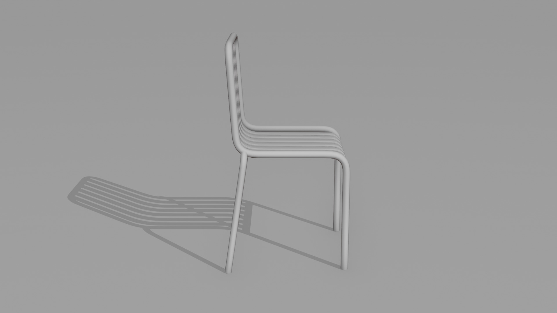 3D Steel Chair Pack - 10 Variants Game-Ready PBR Asset Low-poly 3D model_15