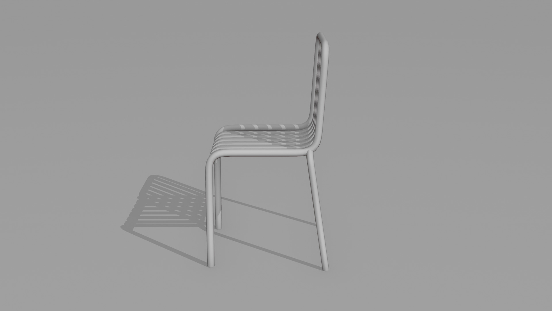 3D Steel Chair Pack - 10 Variants Game-Ready PBR Asset Low-poly 3D model_16