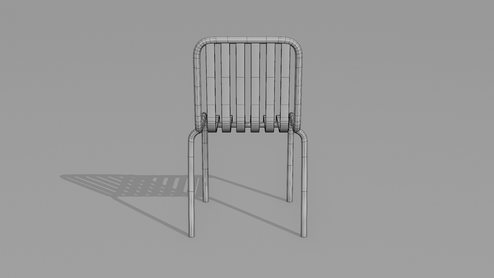 3D Steel Chair Pack - 10 Variants Game-Ready PBR Asset Low-poly 3D model_20