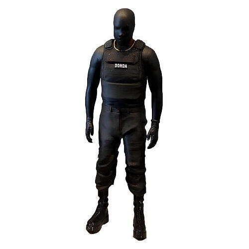 Kanye West DONDA toy 3D print model