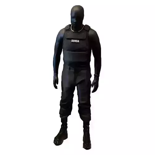 Kanye West DONDA toy 3D print model