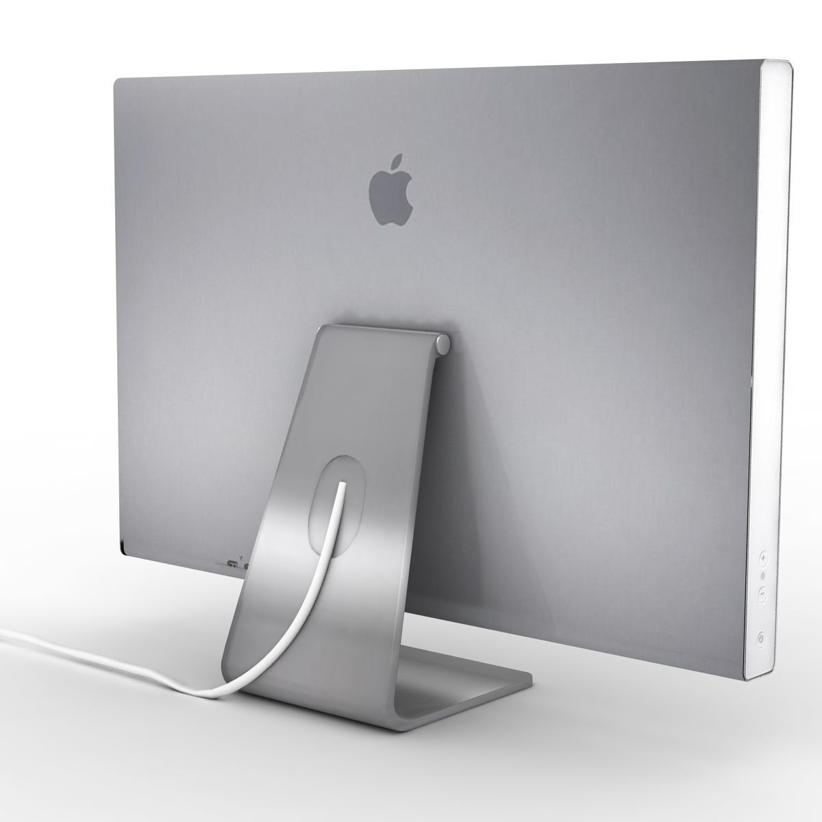 Apple Cinema Display Low-poly 3D model_3