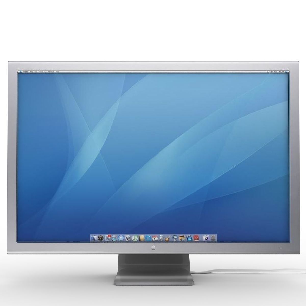Apple Cinema Display Low-poly 3D model_1