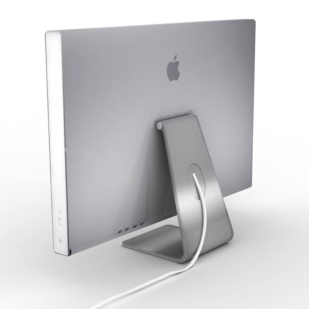Apple Cinema Display Low-poly 3D model_2