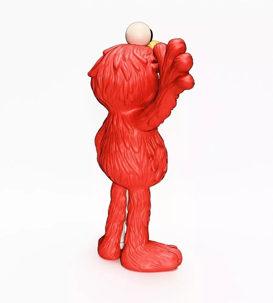 Dissected Elmo toy 3D print model_15