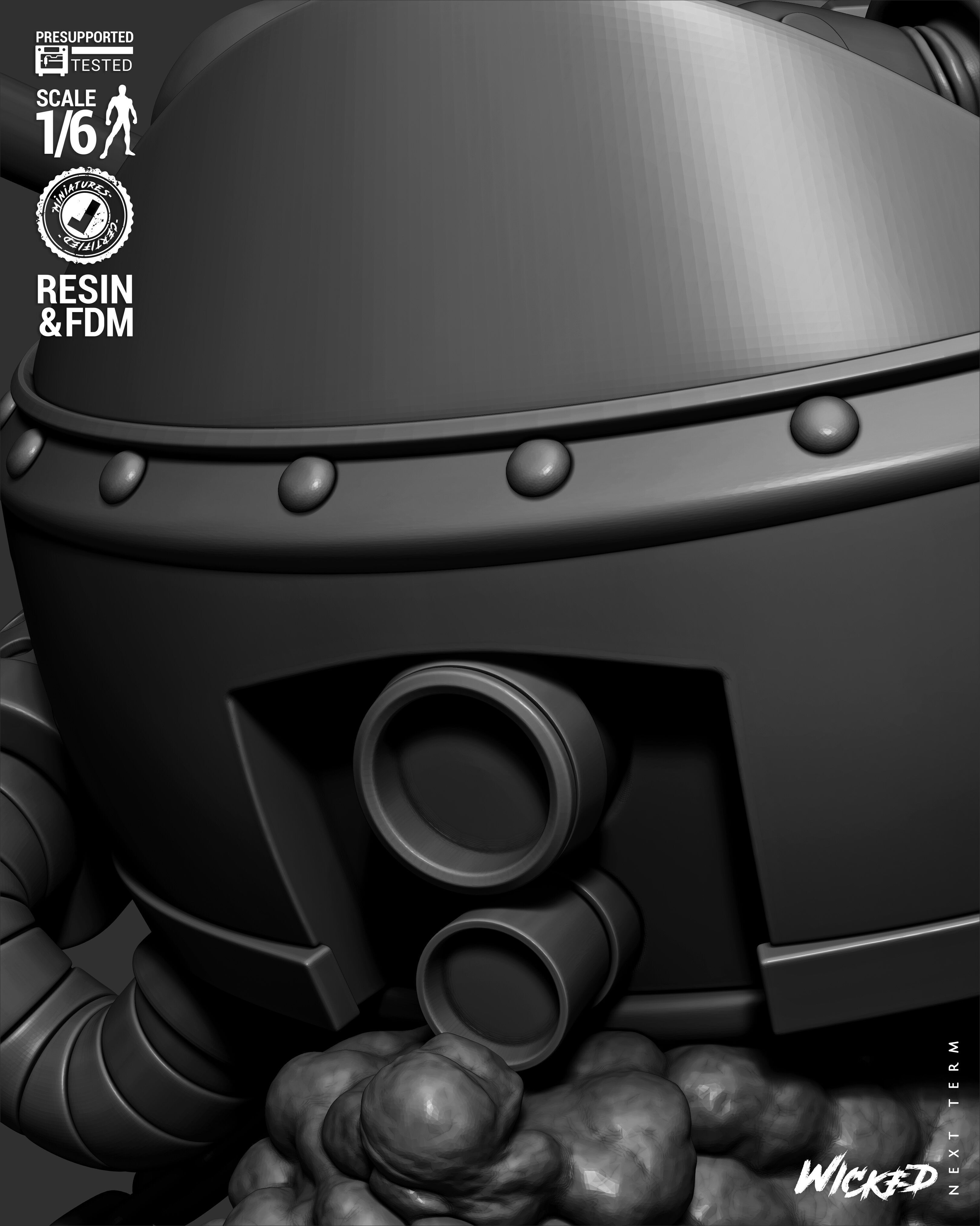 Wicked Video Games Dr Eggman Sculpture 3D print model_54