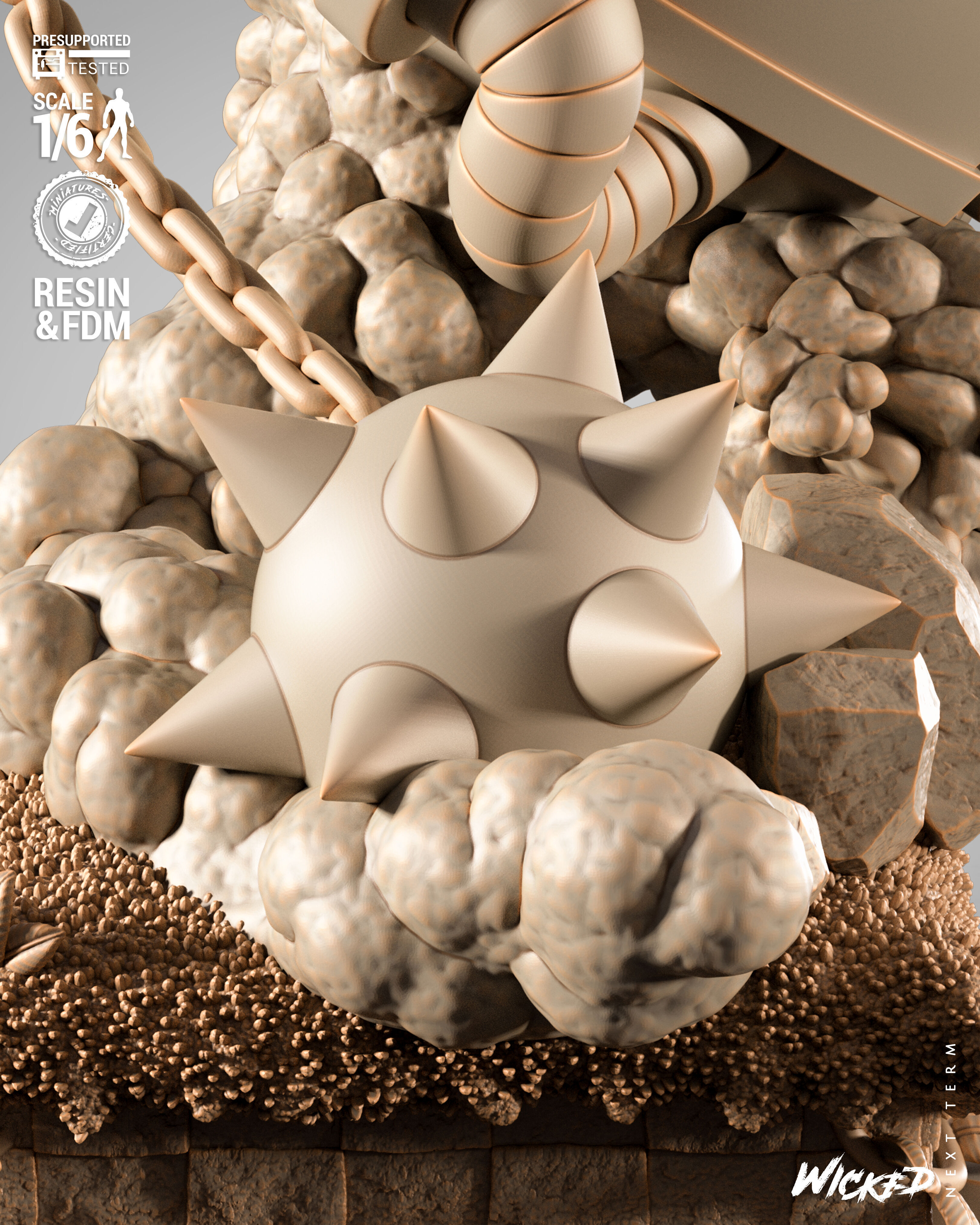 Wicked Video Games Dr Eggman Sculpture 3D print model_7