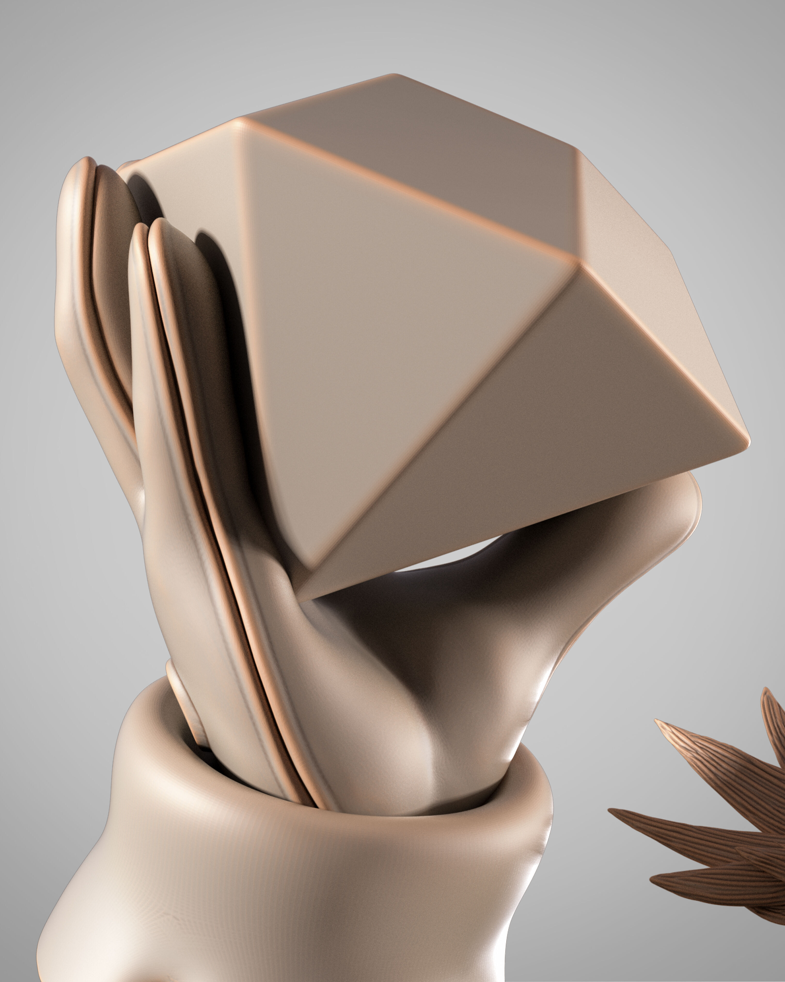 Wicked Video Games Dr Eggman Sculpture Stand 3D print model_17