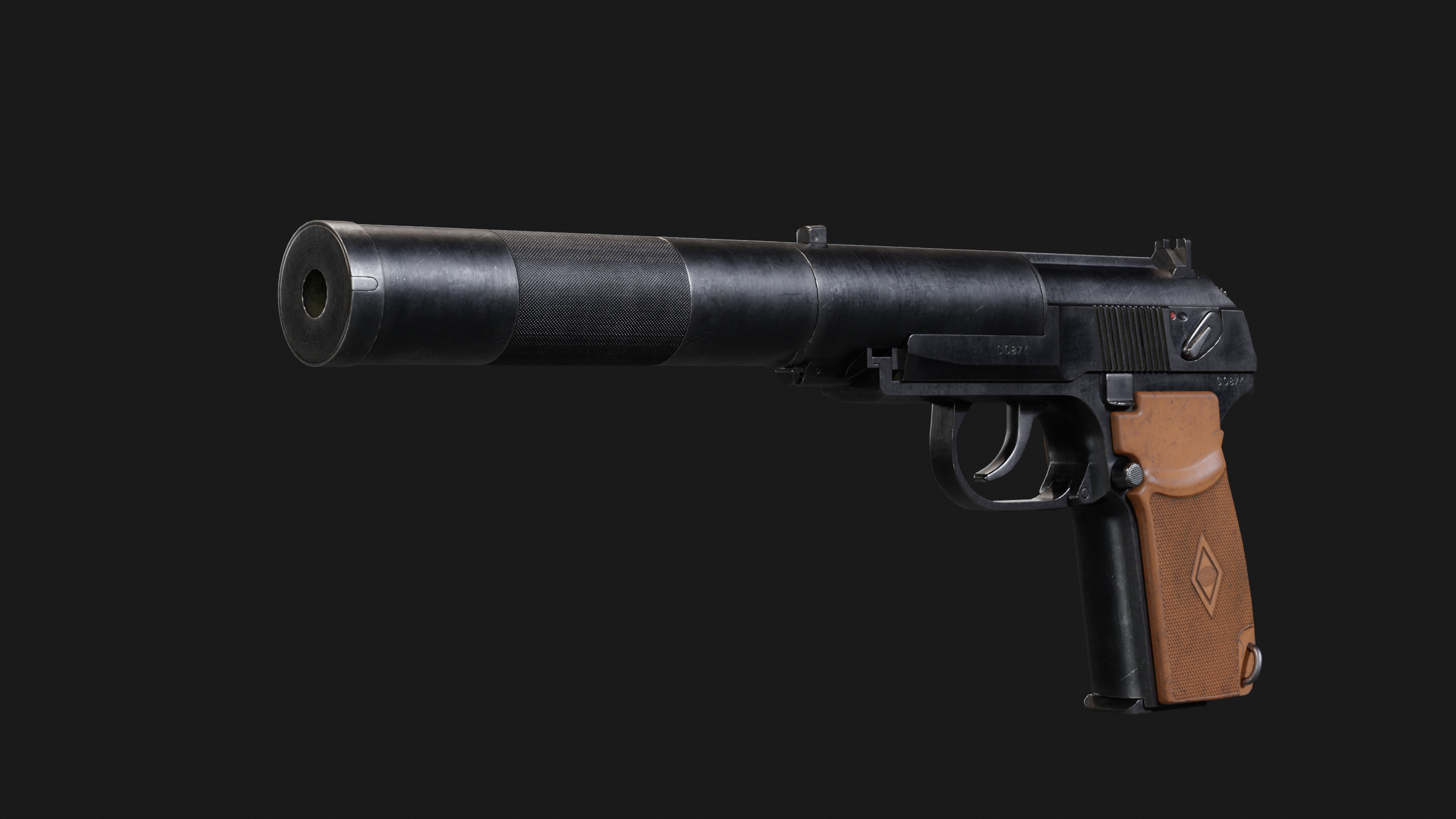 Grau 6p9 PB Low-poly 3D model_7