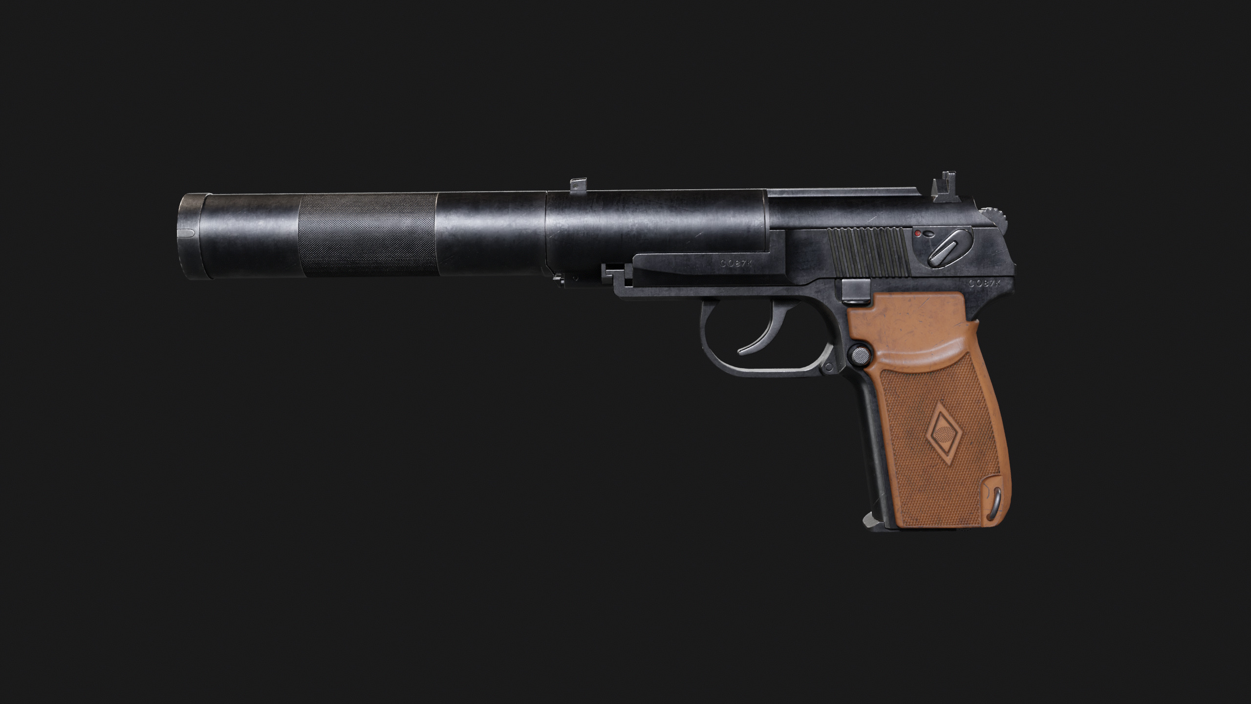 Grau 6p9 PB Low-poly 3D model_4