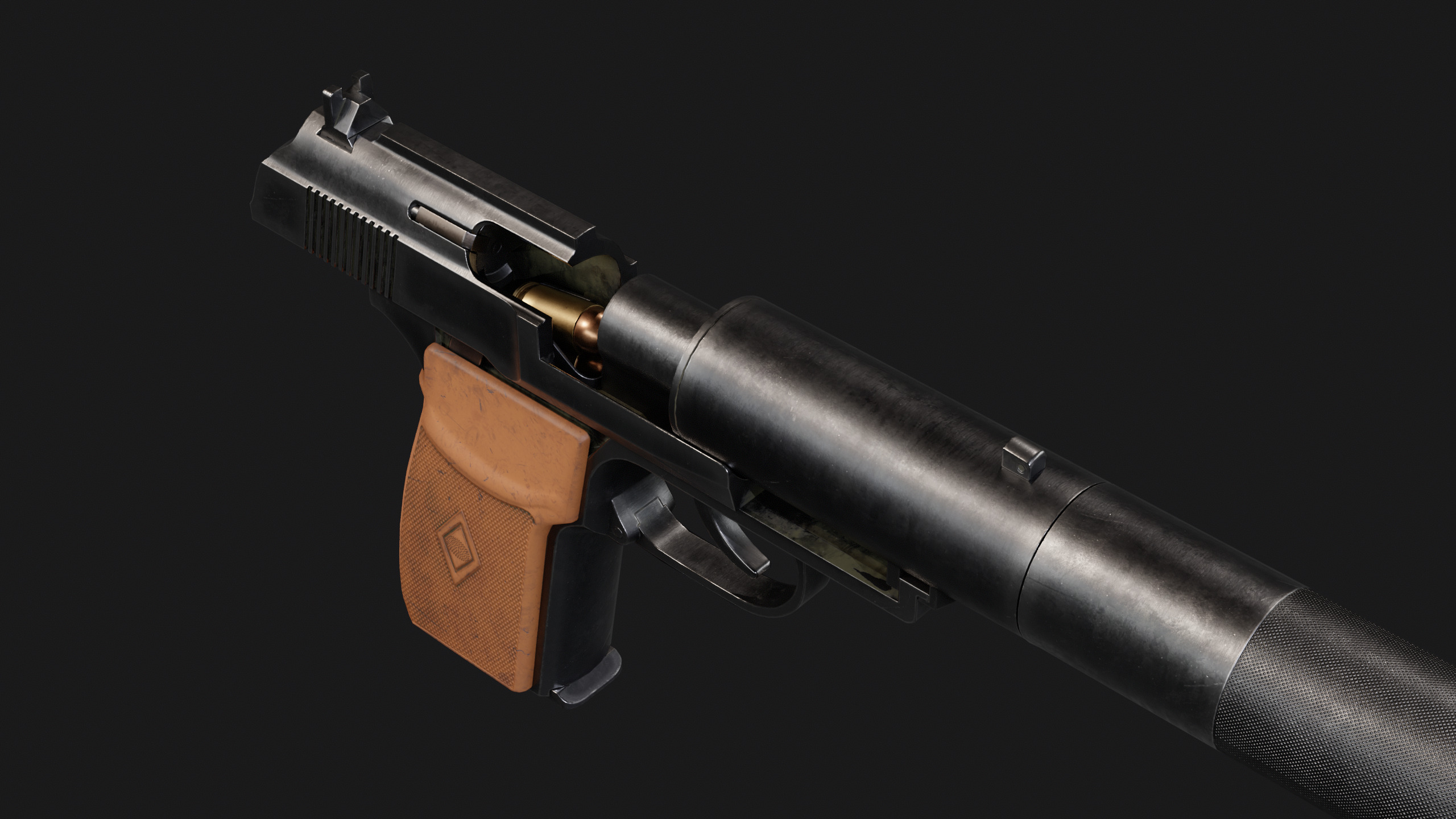 Grau 6p9 PB Low-poly 3D model_9